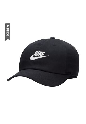 Gorra Nike Club Unstructured Futura Para Niño-Negro Nike
