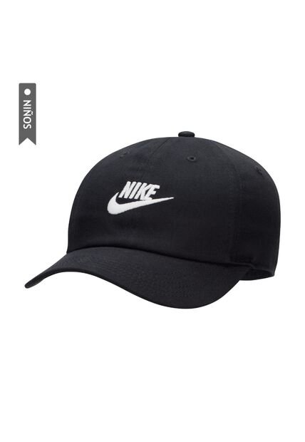 Gorra Nike Club Unstructured Futura Para Niño-Negro