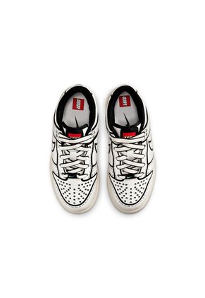 Tenis Niños Nike Dunk Low X LEGO Collection Blanco