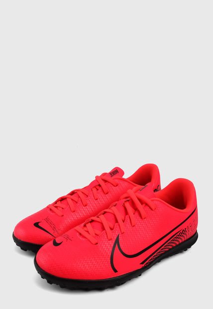 Guayo Coral-Negro Nike Kids Mercurial Vapor 13