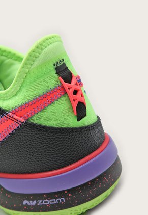 Tenis Basketball Verde Neón-Multicolor Nike LeBron NXXT Gen