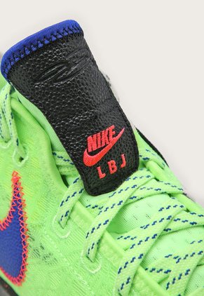 Tenis Basketball Verde Neón-Multicolor Nike LeBron NXXT Gen