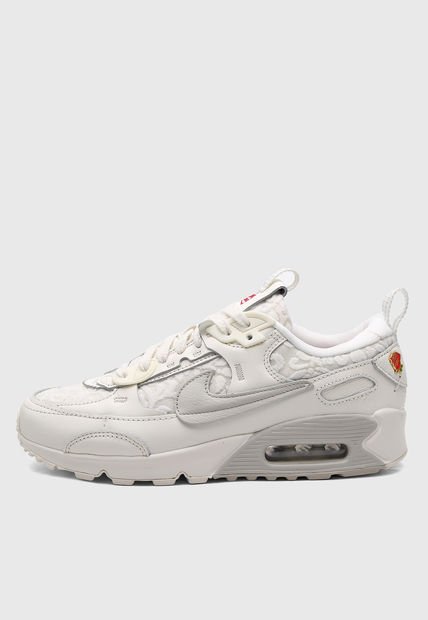Tenis Lifestyle Marfil-Gris Nike Air Max 90 Futura