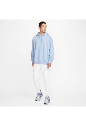 Buzo Hombre Nike Club Hoodie PullOver-Azul Cielo
