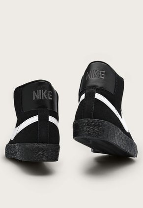 Tenis Lifestyle Negro-Blanco Nike SB Zoom Blazer Mid