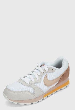 Tenis Lifestyle Blanco-Beige-Amarillo Nike MD Runner 2
