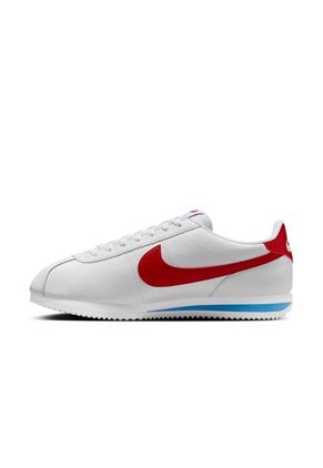 Tenis Nike Cortez Leather-Blanco/Rojo/Azul