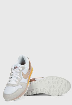 Tenis Lifestyle Blanco-Beige-Amarillo Nike MD Runner 2