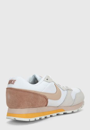 Tenis Lifestyle Blanco-Beige-Amarillo Nike MD Runner 2