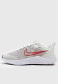 Tenis Running Gris-Blanco-Rojo Nike Downshifter 12 de Nike