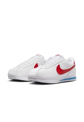 Tenis Nike Cortez Leather-Blanco/Rojo/Azul