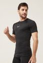 Camiseta Negro-Blanco Nike Pro Dri-FIT de Nike