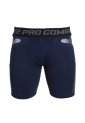 Biker Nike Pro Combat Azul Oscuro de Nike