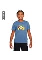 Camiseta Nike K Nsw Tee Boxy 1 Futura Niño-Azul de Nike