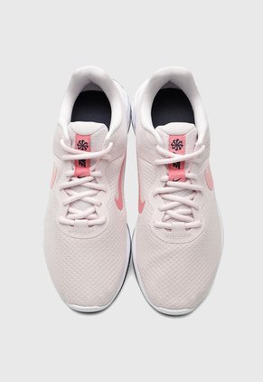 Tenis Running Rosa-Coral-Blanco Nike Revolution 6 NN Premium
