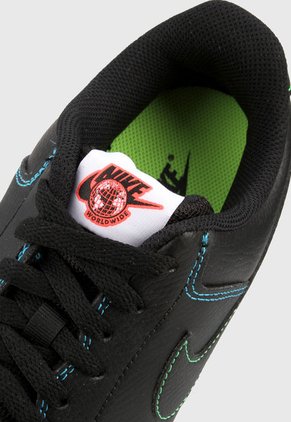 Tenis Negro-Blanco-Azul Nike Court Vision Low