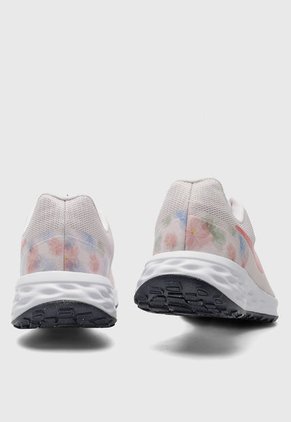 Tenis Running Rosa-Coral-Blanco Nike Revolution 6 NN Premium