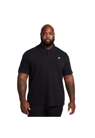 Camiseta Polo Pique Nike Short Sleeve-Negro Nike