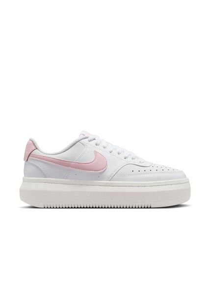 Tenis Nike W Court Vision Alta Ltr Mujer-Blanco/Rosa