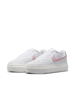 Tenis Nike W Court Vision Alta Ltr Mujer-Blanco/Rosa