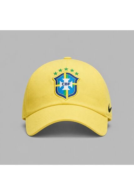 Gorras Nike Hombre Brasil Club Cap - Amarillo