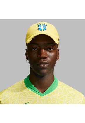Gorras Nike Hombre Brasil Club Cap - Amarillo