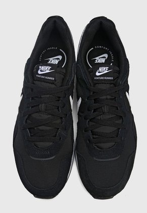Tenis Lifestyle Negro-Blanco Nike Venture Runner