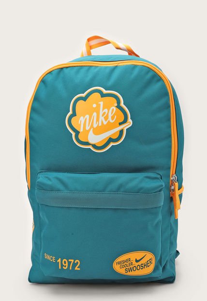 Morral  Verde Petróleo-NAranja Nike Heritage