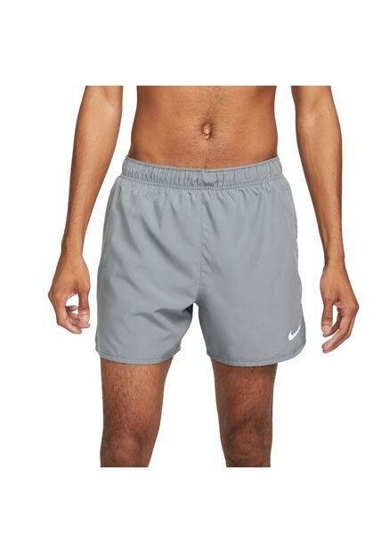 Pantaloneta Nike Challenger-Gris