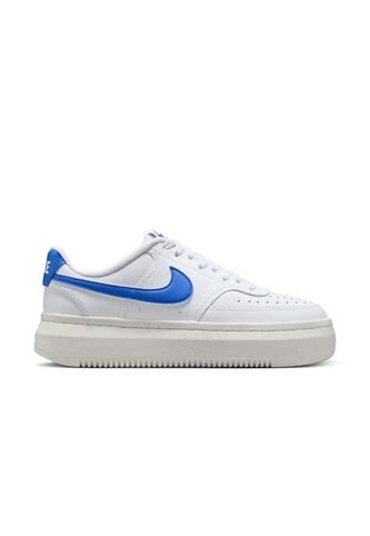 Tenis Nike W Court Vision Alta Ltr Mujer-Blanco/Azul Nike