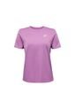 Camiseta Nike W Nsw Club Ss Tee Mujer-Morado de Nike