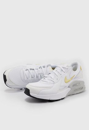 Tenis Lifestyle Blanco-Gris-Caqui Nike Air Max Excee