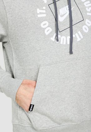 Buzo Gris-Blanco Nike Jdi Po Flc