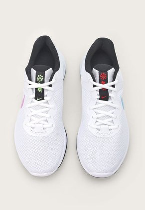 Tenis Running Blanco-Multicolor Nike Revolution 6 NN SE
