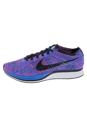 Running Azul-Fucsia-Negro Nike Flyknit Racer