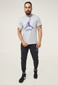 Camiseta Gris-Violeta Nike Jordan Los Angeles Lakers de Nike