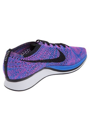 Running Azul-Fucsia-Negro Nike Flyknit Racer