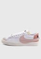 Tenis Lifestyle Blanco-Rosa Nike Blazer Low '77 Jumbo de Nike