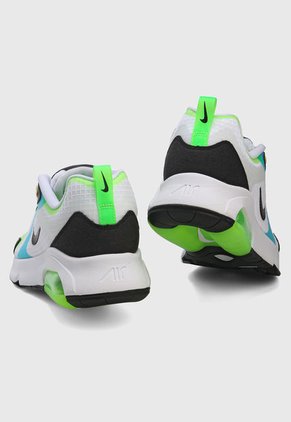 Tenis Lifestyle Blanco-Verde-Negro-Azul Nike Air Max 200 Se