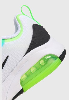 Tenis Lifestyle Blanco-Verde-Negro-Azul Nike Air Max 200 Se