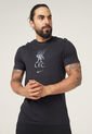 Camiseta Negro-Plateado Nike Liverpool FC. de Nike