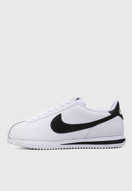 Tenis Lifestyle Blanco-Negro NIKE Cortez Leather