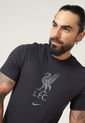 Camiseta Negro-Plateado Nike Liverpool FC. de Nike