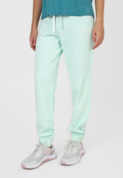 Pantalón Sudadera Verde Menta Nike