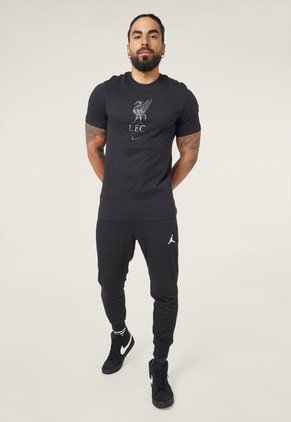Camiseta Negro-Plateado Nike Liverpool FC.