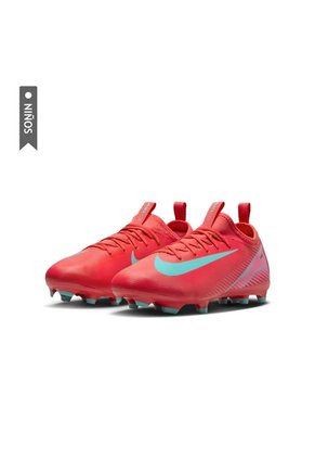 Guayos Nike Jr Zoom Vapor 16 Academy Fg/Mg Niño-Rojo