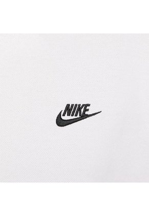 Camiseta Polo Pique Nike Shortsleeve-Blanco