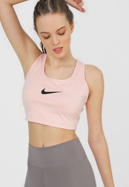 Top Rosa Nike Swoosh Gym Brass
