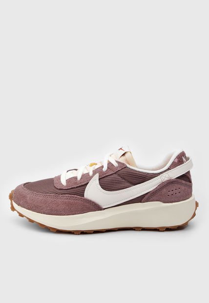Tenis Lifestyle Borgoña-Beige Nike Waffle Debut Vintage