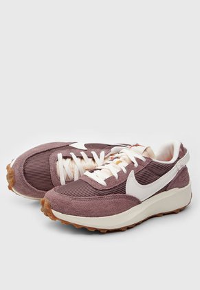 Tenis Lifestyle Borgoña-Beige Nike Waffle Debut Vintage